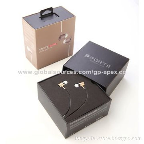 Forte Impact Series Earphones with Metallic Casing and Usage, HIF Noise-isolating Effect Technology